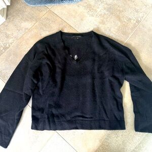 Skull Cashmere Black Sweater